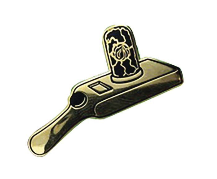 RICK AND MORTY GOLDEN PORTAL GUN LAPEL PIN